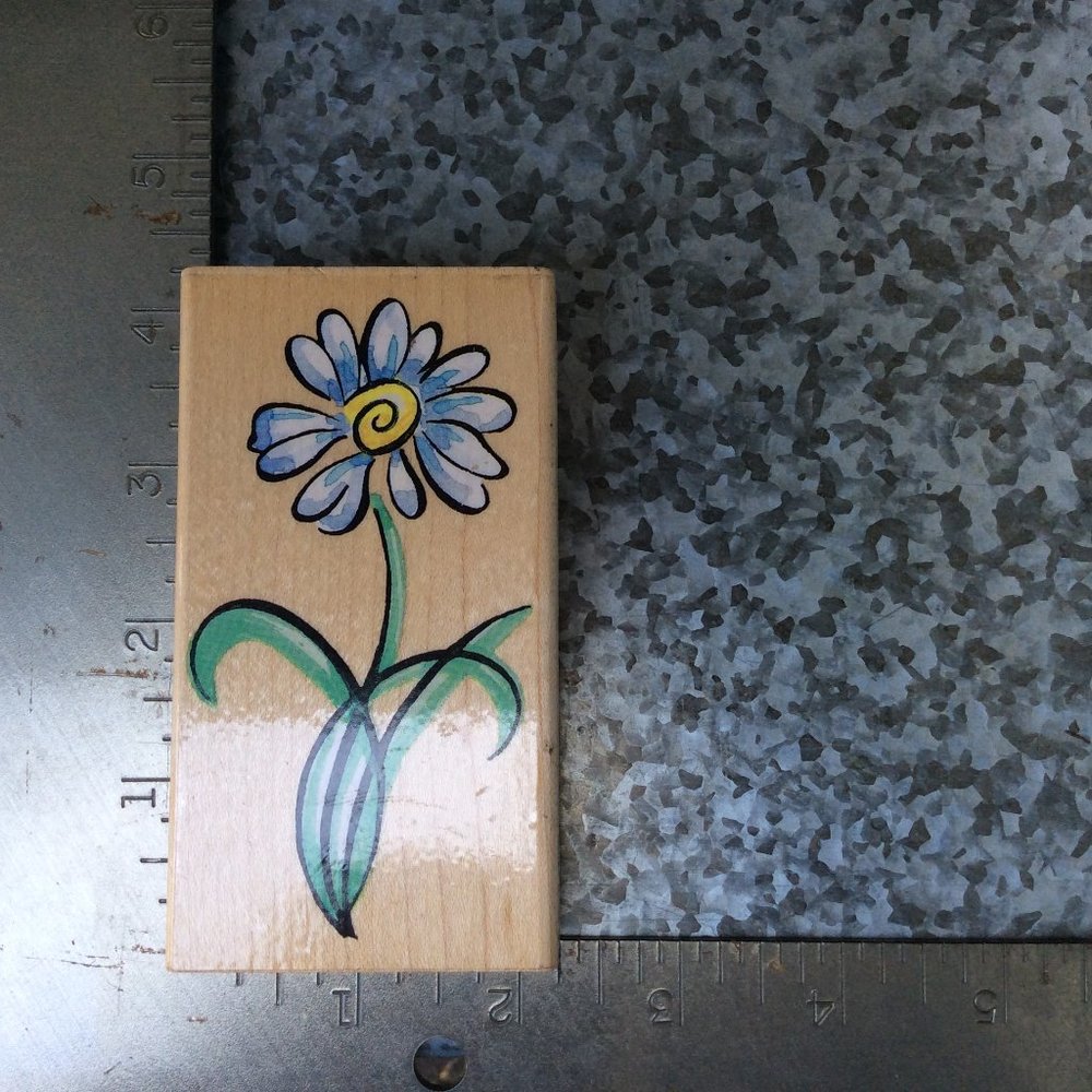 Penny Black Brush Daisy 2001
